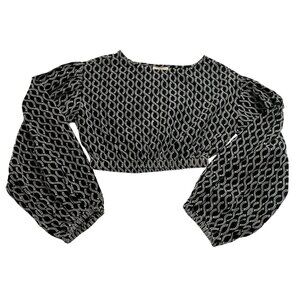 Maria de la Orden Muna Top in Black White
